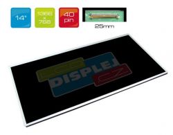 LCD displej display Acer Aspire 4739Z-4410 Serie 14" WXGA HD 1366x768 LED