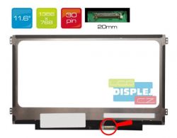 LCD displej display Lenovo Ideapad 110S-11IBR 11.6" WXGA HD 1366x768 LED