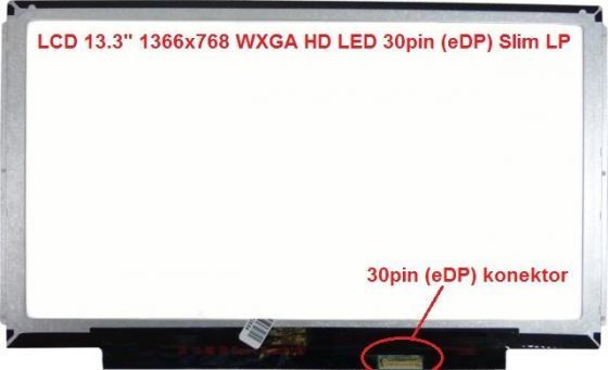 LCD displej display Dell Alienware P56G001 13.3" WXGA HD 1366x768 LED