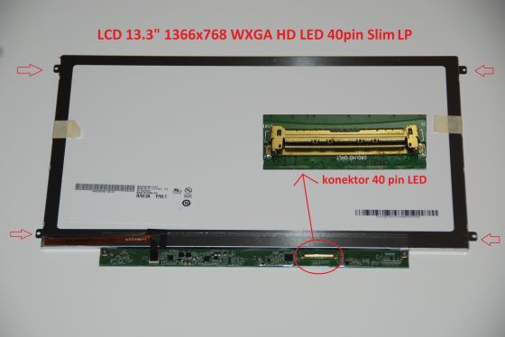 LCD displej display Acer Aspire Timeline 3820T Serie 13.3" WXGA HD 1366x768 LED