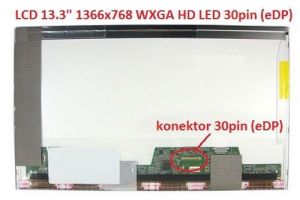 LCD displej display Dell Latitude E4310 13.3" WXGA HD 1366x768 LED | matný povrch, lesklý povrch