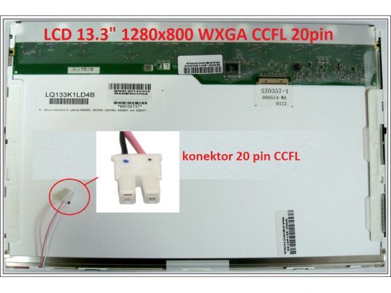 Gateway UC7309C 13.3" WXGA 1280x800 CCFL