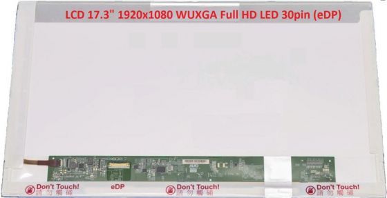 LCD displej display Toshiba Satellite S70-B Serie 17.3" WUXGA Full HD 1920x1080 LED