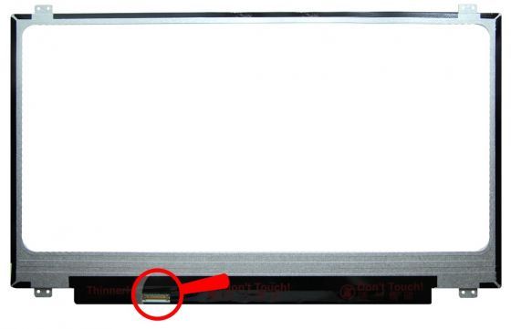 LCD displej display MSI GE73 7RC RAIDER 17.3" WUXGA Full HD 1920x1080 LED - lesklý povrch